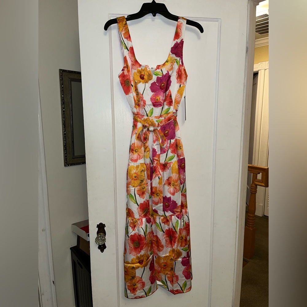 NWT Karl Lagerfeld Floral Maxi Dress